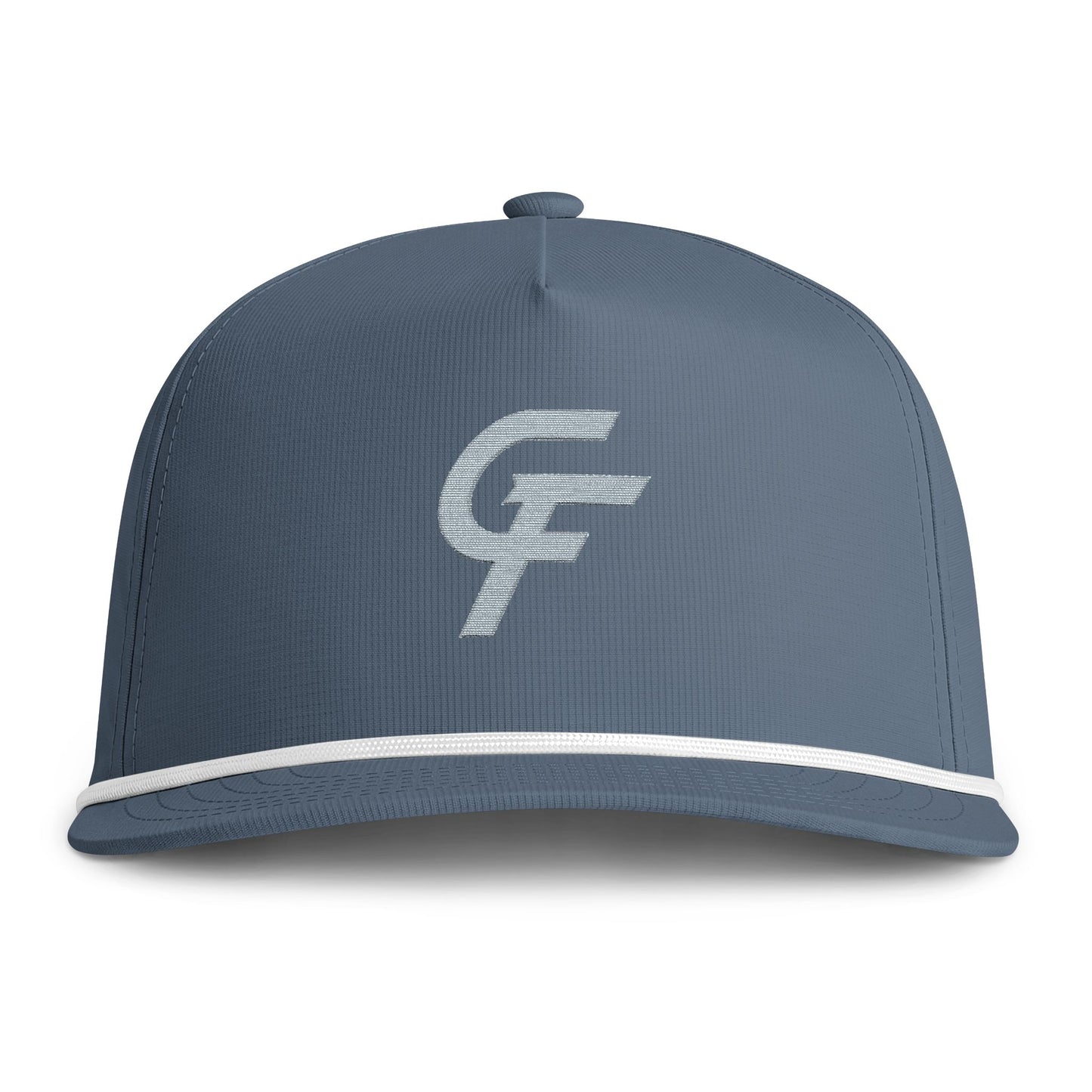 Sunwashed Rope Cap — Vintage Washed Baseball Hat with CF Logo