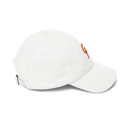 Flag Dad Cap — White