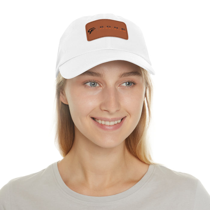 Leather Patch Dad Hat