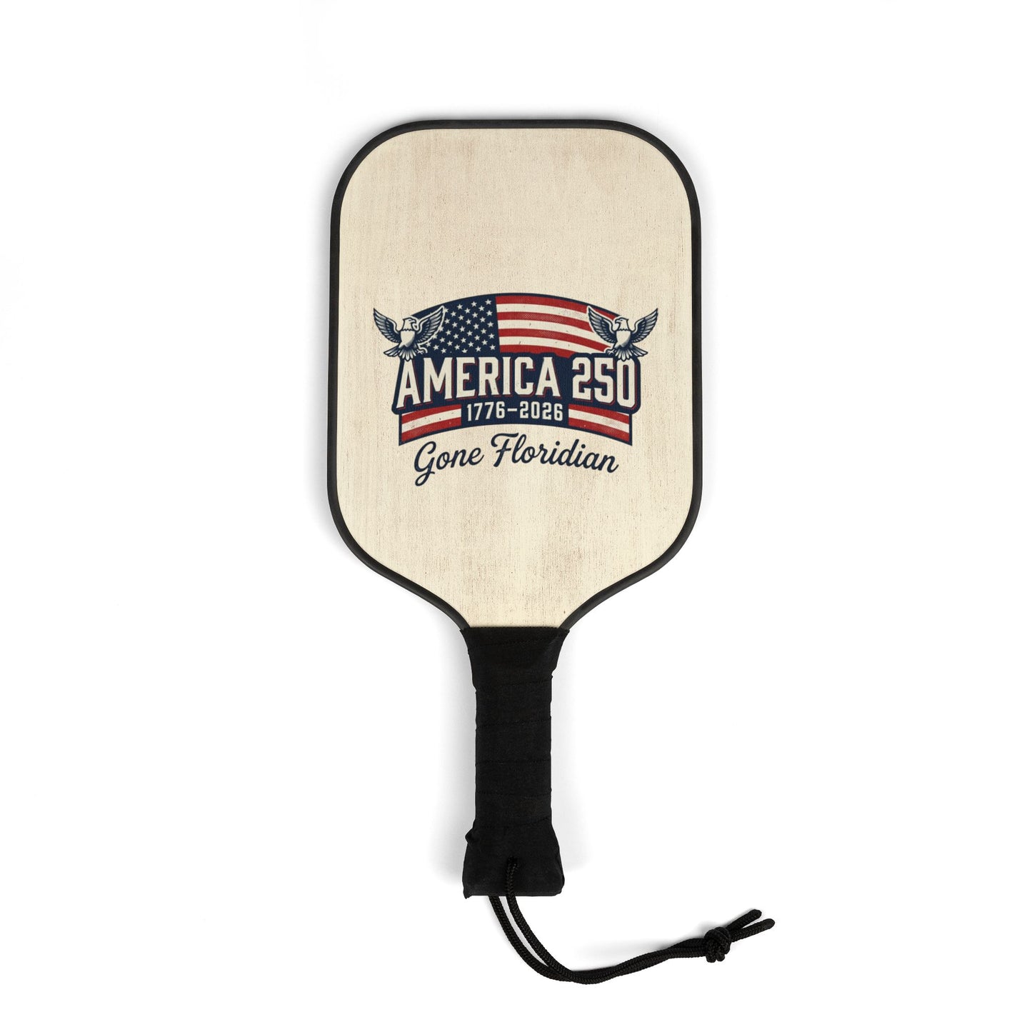 Pickleball Paddle Set – “America 250 Gone Floridian” Patriotic Pickleball Kit (2 Paddles + Balls)