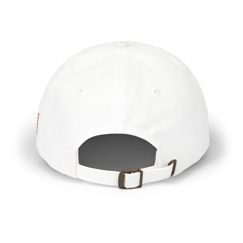 Flag Dad Cap — White