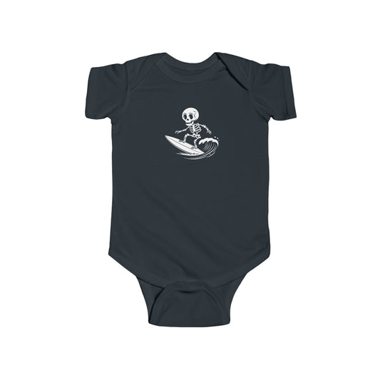 Baby Skeleton Surfin' Bodysuit