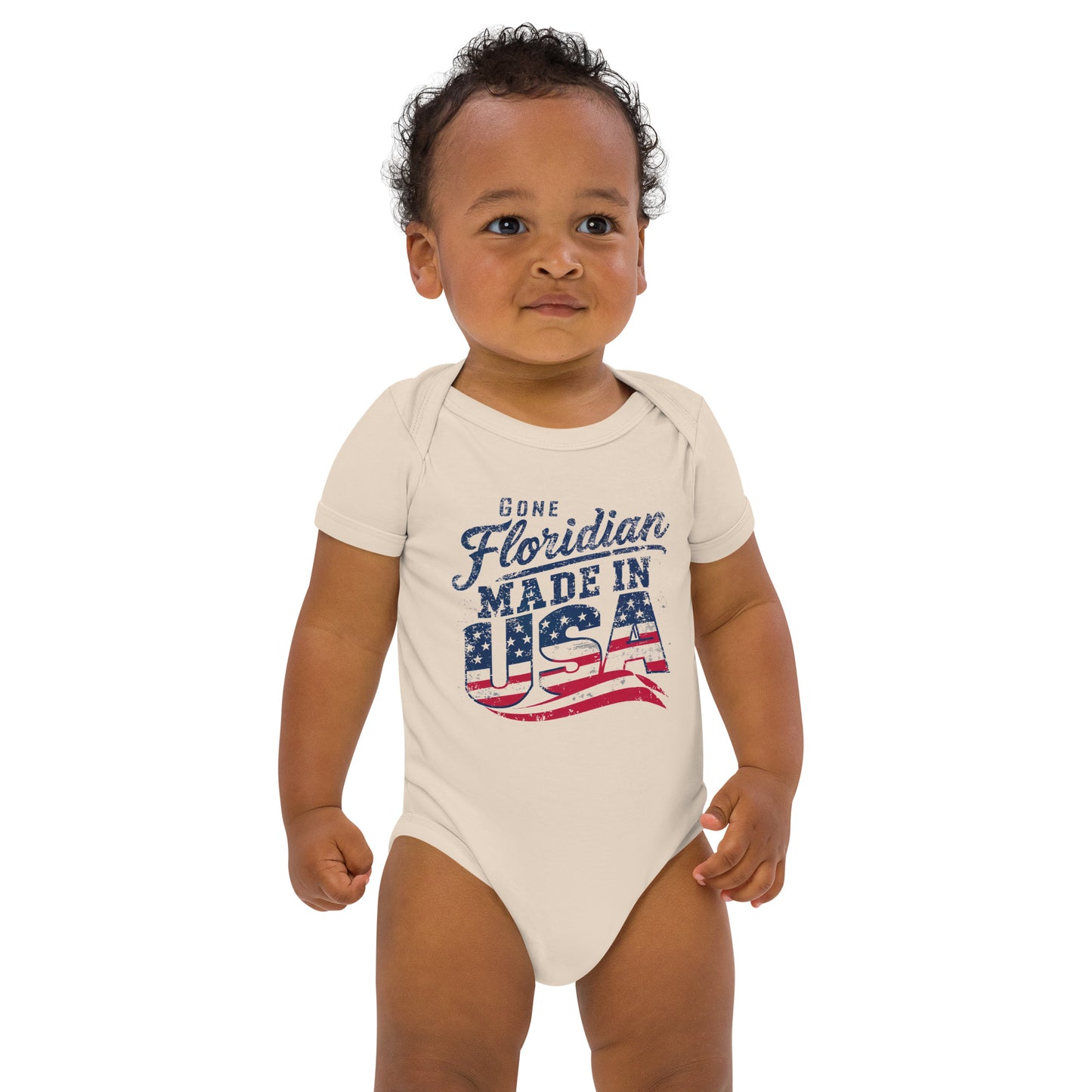 Made in USA baby bodysuit