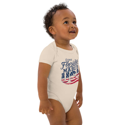 Made in USA baby bodysuit