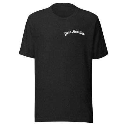 Gone Floridian Original logo black tee